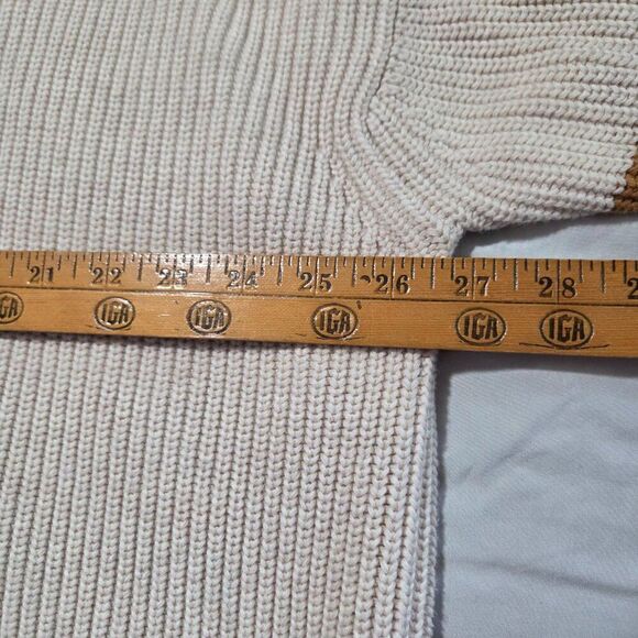 EUC FRENCH CONNECTION COTTON BOATNECK LOOSE FITTING PULLOVER SWEATER SZ M - Picture 13 of 14